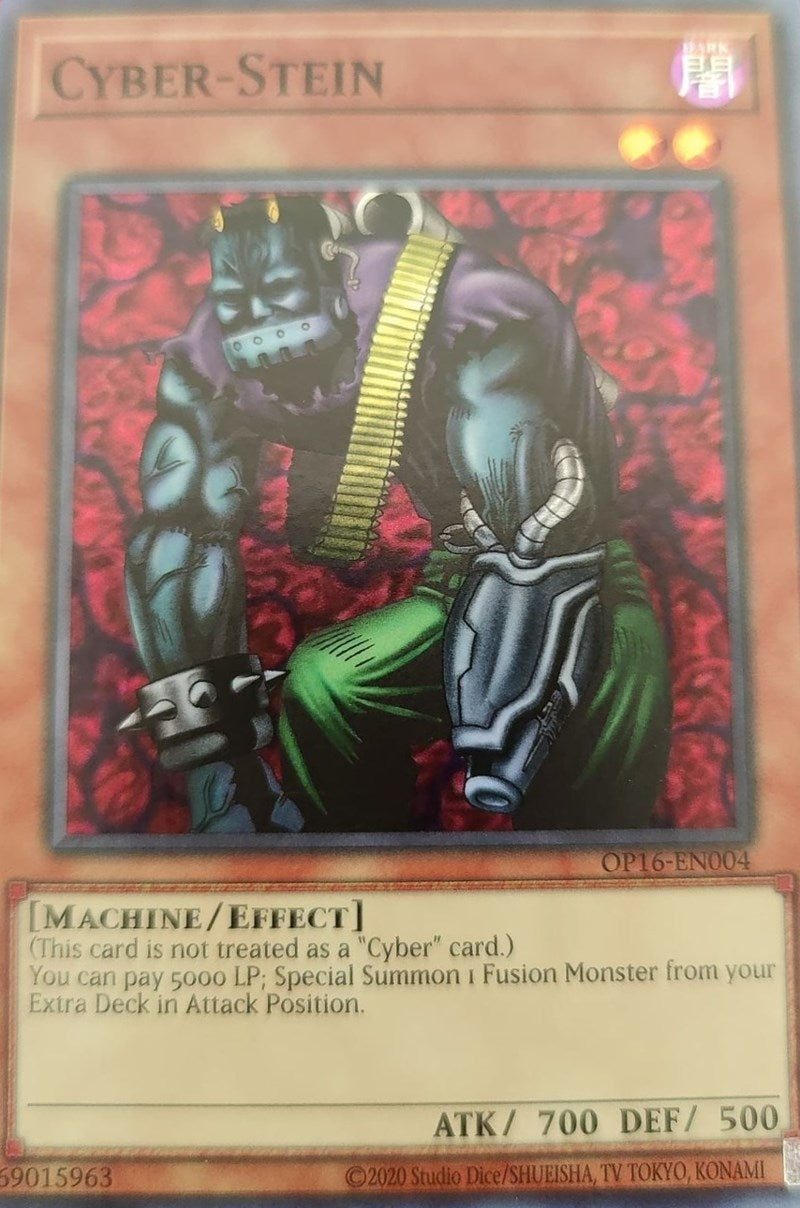 Cyber-Stein (16004) (OP16) - YuGiOh Single