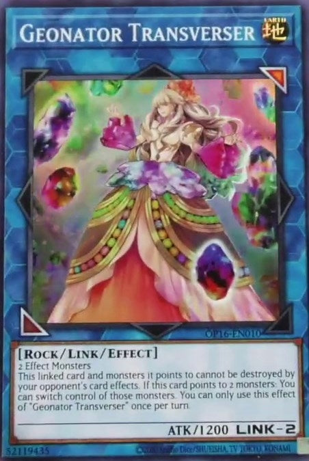 Geonator Transverser (16010) (OP16) - YuGiOh Single