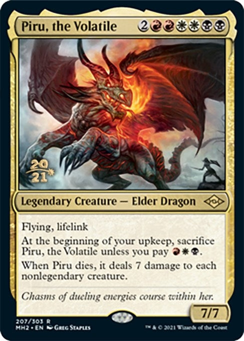 Piru the Volatile (207) [PRE] - MTG Single