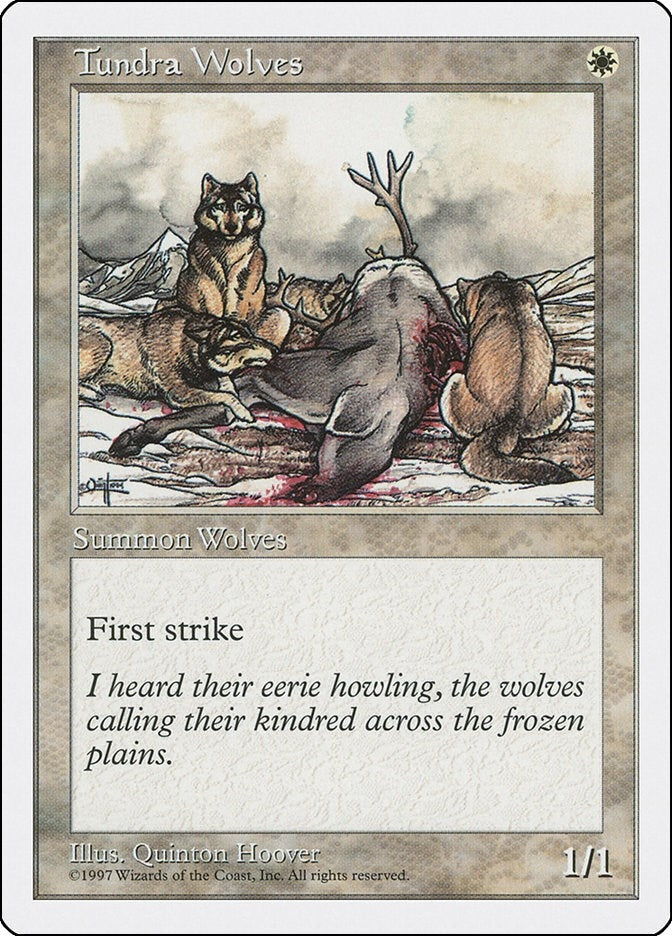 Tundra Wolves [5ED] - MTG Single