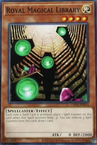Royal Magical Library (16016) (OP16) - YuGiOh Single