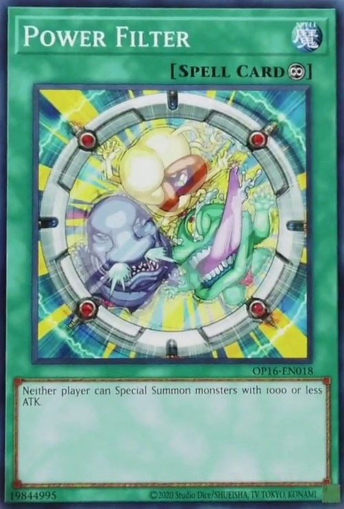 Power Filter (16018) (OP16) - YuGiOh Single