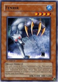 Fenrir (4008) (SD4) - YuGiOh Single