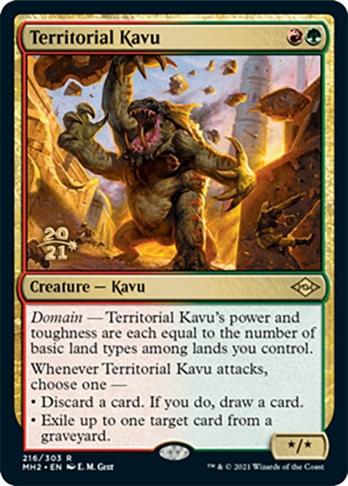 Territorial Kavu (216) [PRE] - MTG Single
