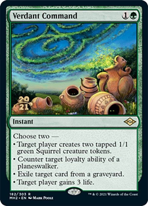 Verdant Command (182) [PRE] - MTG Single