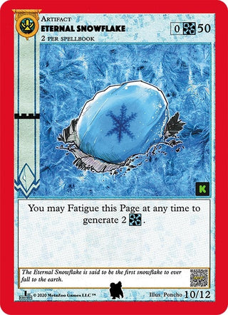 Eternal Snowflake (10) (CNKE-TD) - MetaZoo Single
