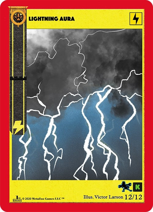 Lightning Aura (12) (CNKE-TD) - MetaZoo Single