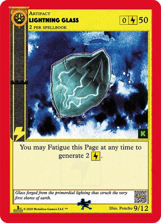 Lightning Glass (9) (CNKE-TD) - MetaZoo Single