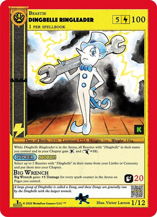 Dingbelle Ringleader (1) (CNKE-TD) - MetaZoo Single
