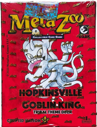 Hopkinsville Goblin King Tribal Theme Deck - Kickstarter Edition [CNKE-TD] - MetaZoo Sealed