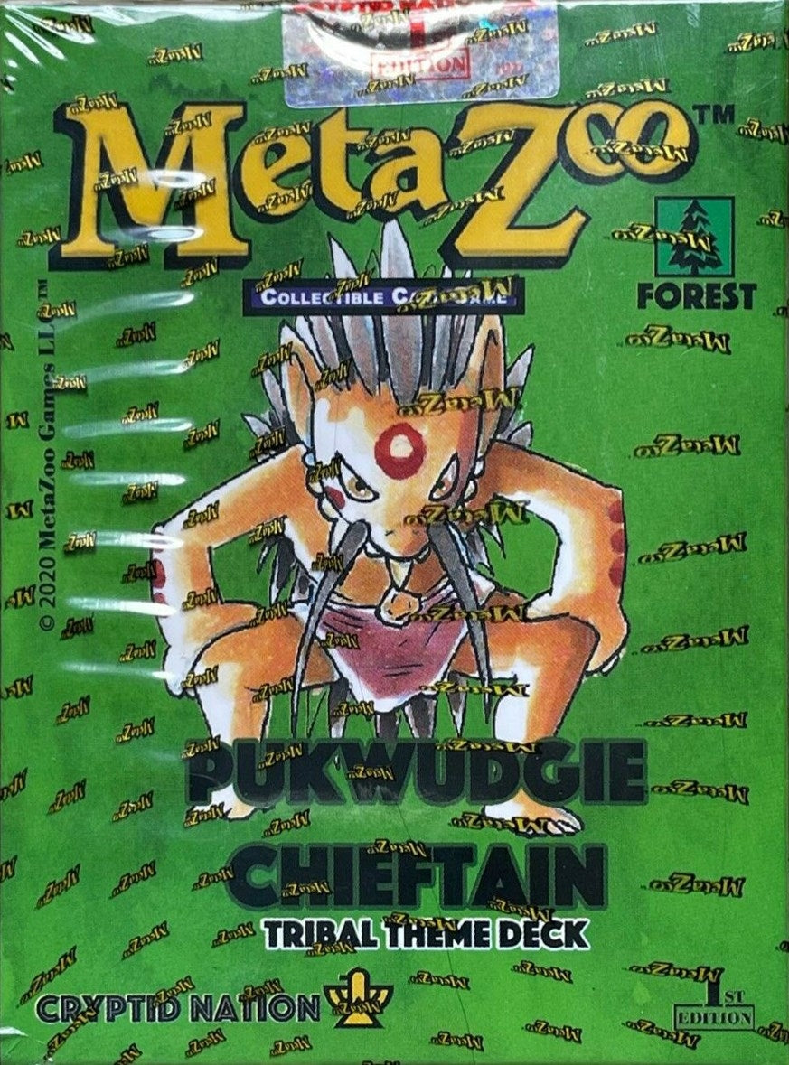 Pukwudgie Chieftain Tribal Theme Deck - Kickstarter Edition [CNKE-TD] - MetaZoo Sealed