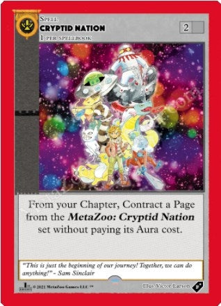 Cryptid Nation - First Edition (MISC) - MetaZoo Single