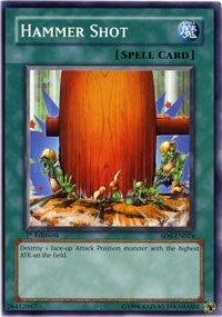 Hammer Shot (4024) (SD4) - YuGiOh Single