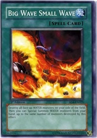 Big Wave Small Wave (4025) (SD4) - YuGiOh Single