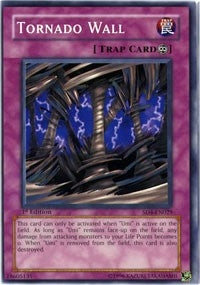 Tornado Wall (4029) (SD4) - YuGiOh Single