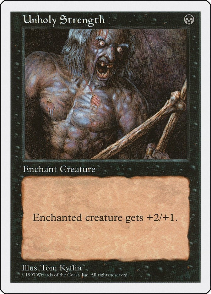 Unholy Strength [5ED] - MTG Single
