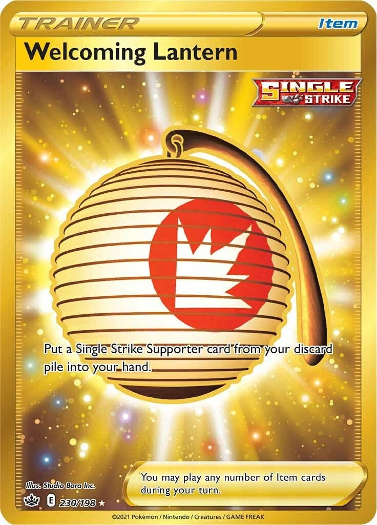 Image for Welcoming Lantern (Secret) (230/198) (SWSH06: Chilling Reign) - Pokemon