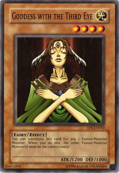 Goddess with the Third Eye (5010) - YuGiOh Single