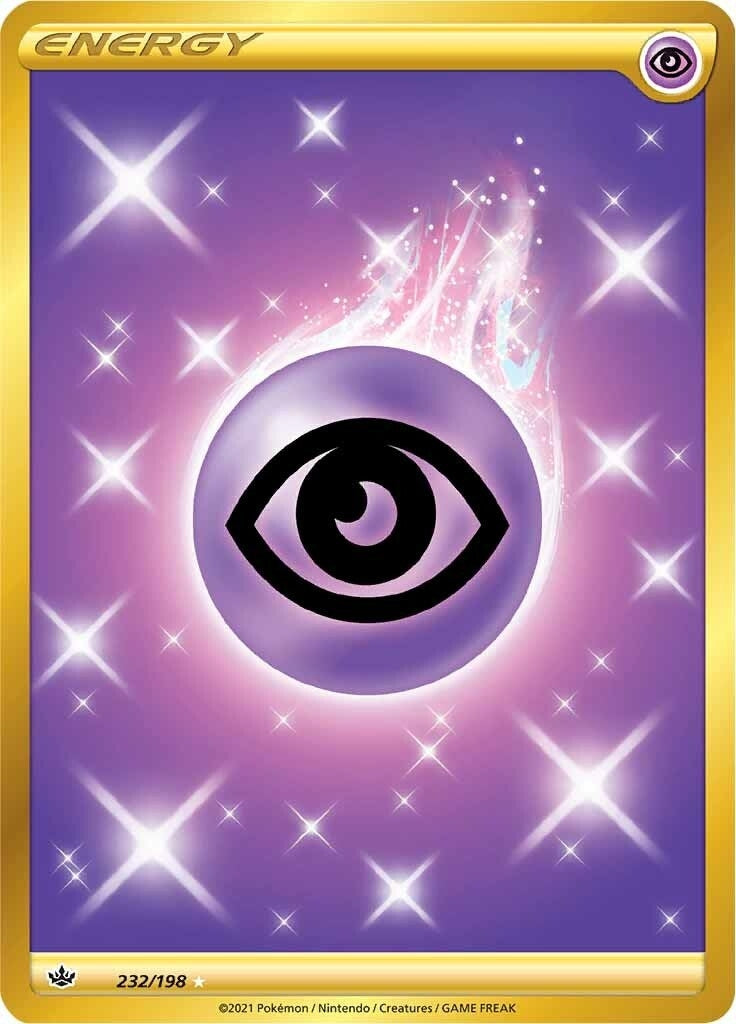 Image for Psychic Energy (Secret) (232/198) (SWSH06: Chilling Reign) - Pokemon