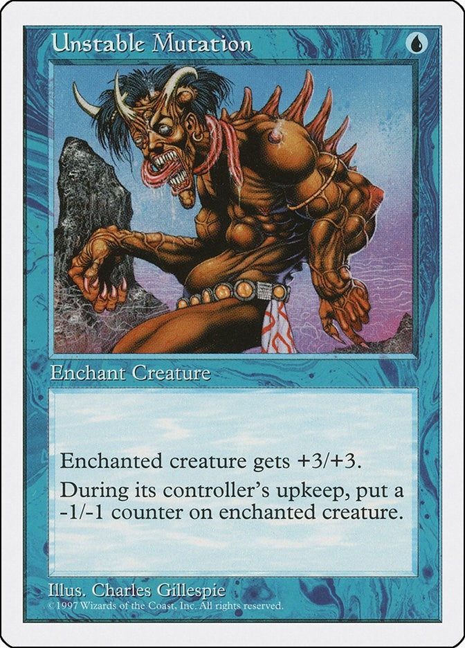 Unstable Mutation [5ED] - MTG Single