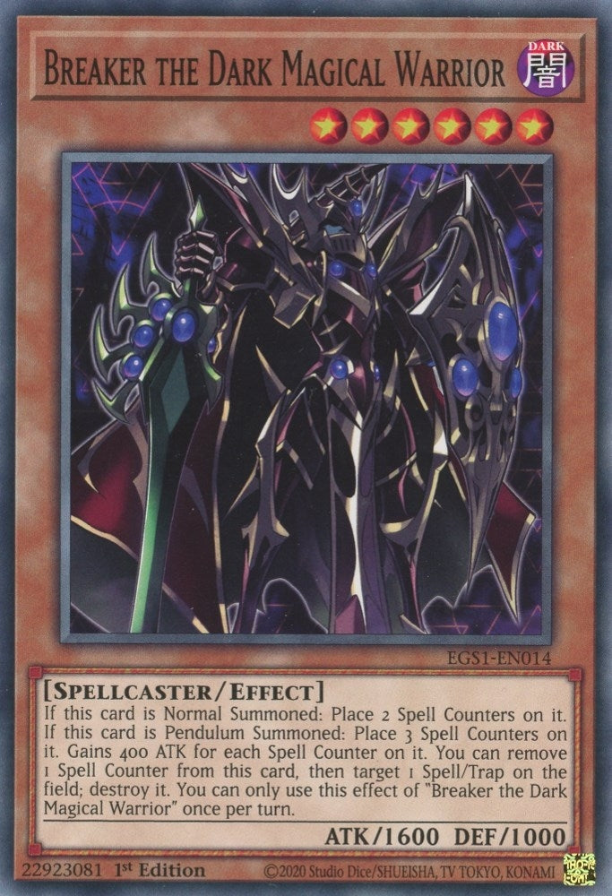 Breaker the Dark Magical Warrior (1014) (EGS1) - YuGiOh Single