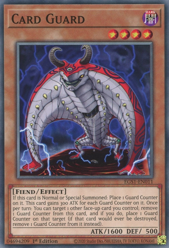Card Guard (1011) (EGS1) - YuGiOh Single
