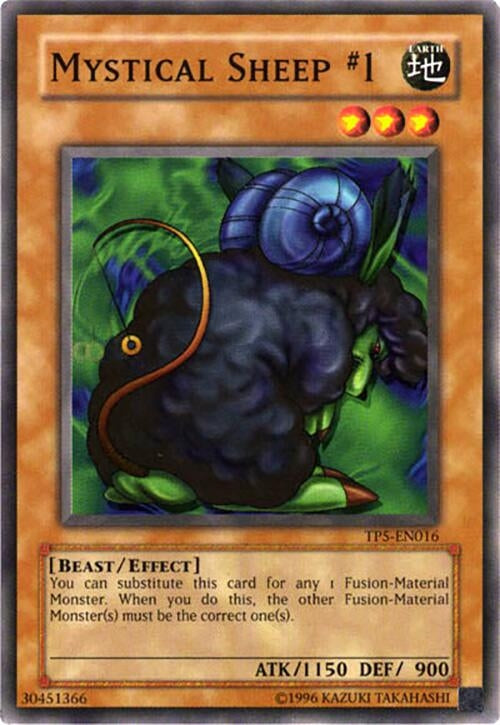 Mystical Sheep #1 (5016) - YuGiOh Single