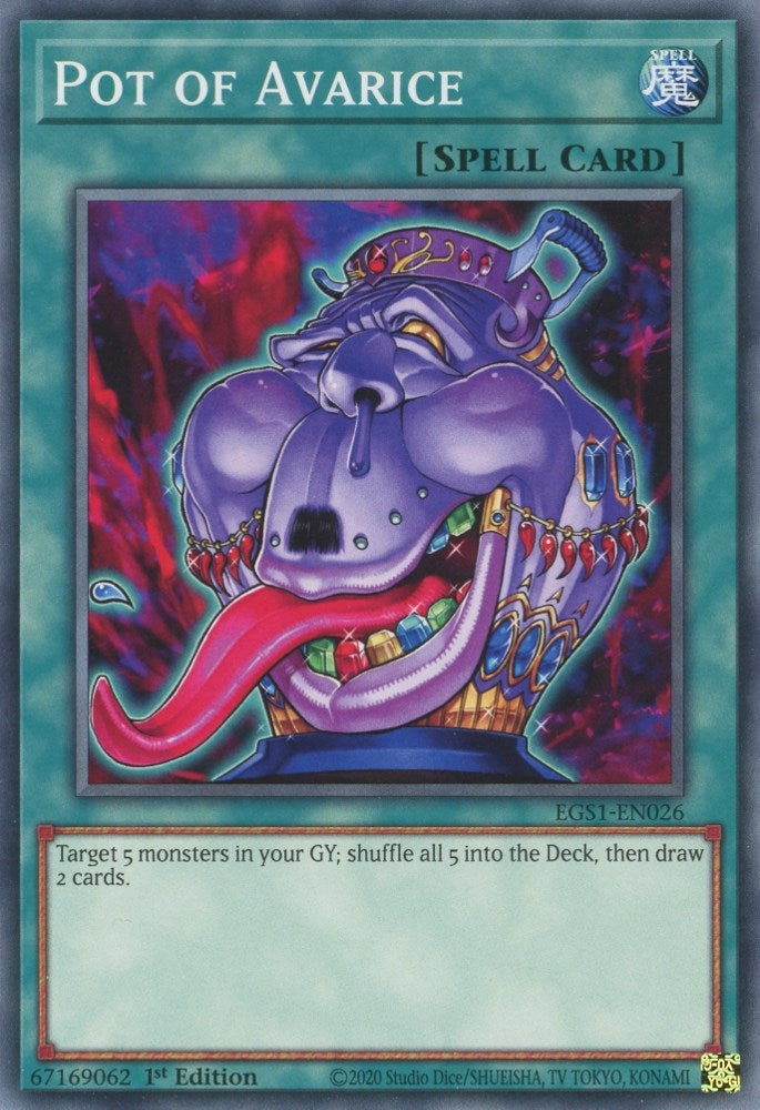 Pot of Avarice (1026) (EGS1) - YuGiOh Single