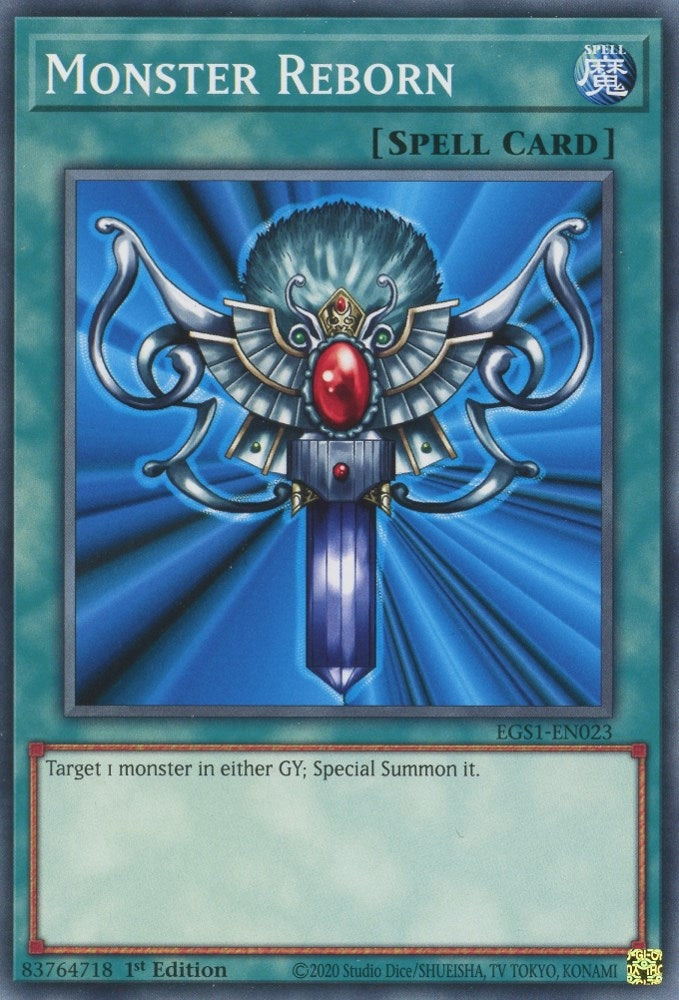 Monster Reborn (1023) (EGS1) - YuGiOh Single
