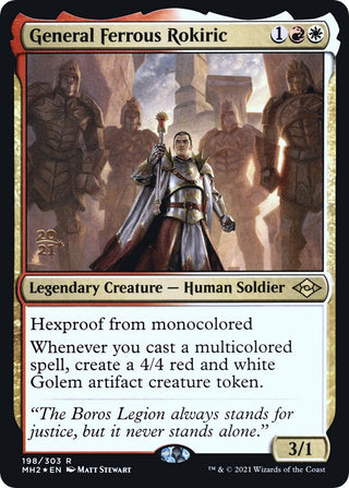 General Ferrous Rokiric (198) [PRE] - MTG Single