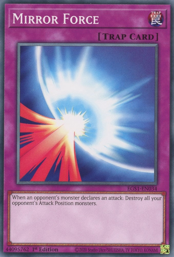 Mirror Force (1034) (EGS1) - YuGiOh Single