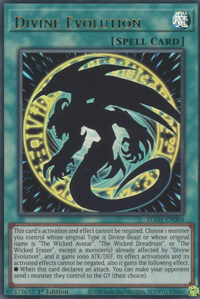 Divine Evolution (1004) (EGO1) - YuGiOh Single