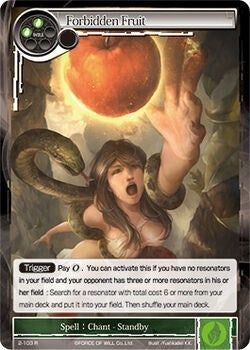 Forbidden Fruit (2) [OG2] - Force of Will Single