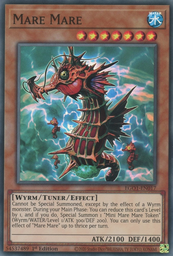 Mare Mare (1017) (EGO1) - YuGiOh Single