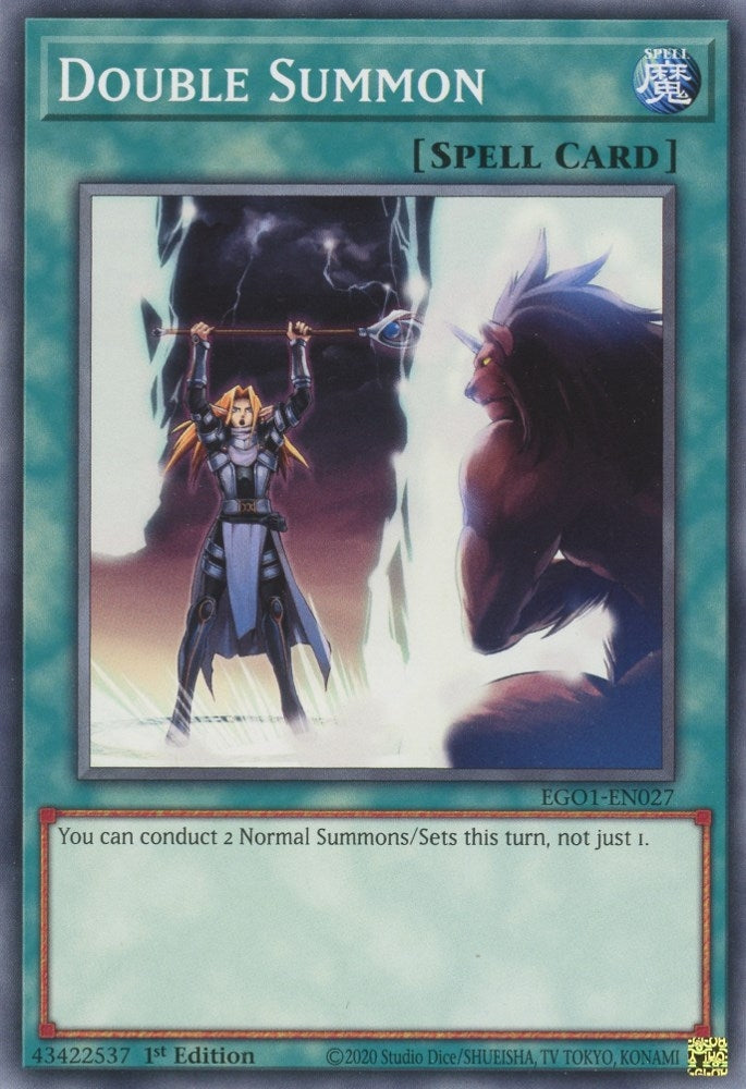 Double Summon (1027) (EGO1) - YuGiOh Single