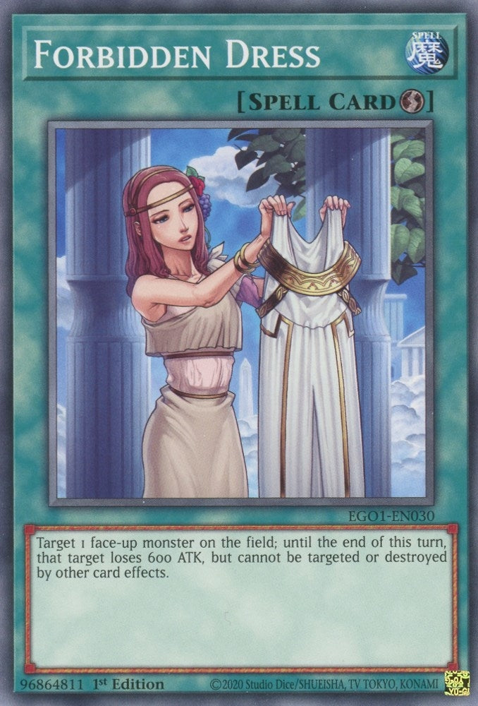 Forbidden Dress (1030) (EGO1) - YuGiOh Single
