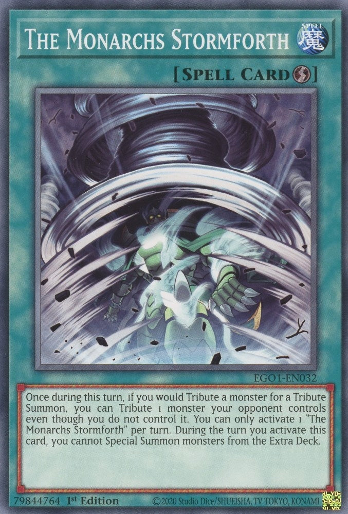 The Monarchs Stormforth (1032) (EGO1) - YuGiOh Single