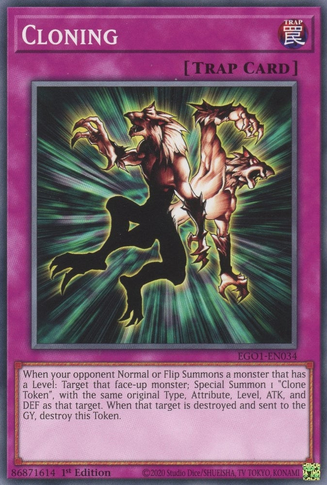 Cloning (1034) (EGO1) - YuGiOh Single