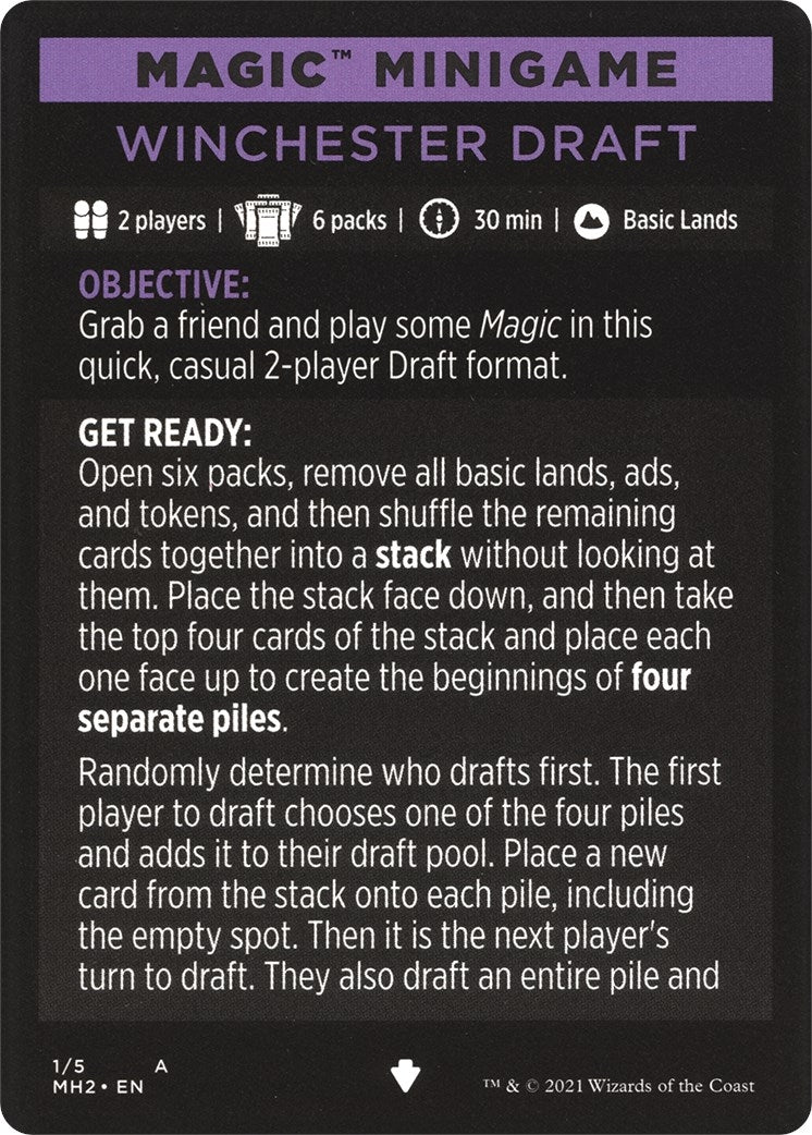 Magic Minigame: Winchester Draft (1) [MH2] - MTG Single