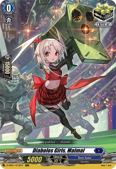 Diabolos Girls Maimai (1019) [D-SS01] - Cardfight Vanguard Single