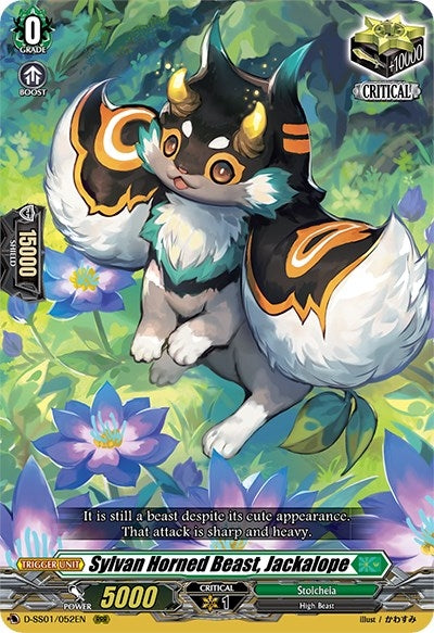 Sylvan Horned Beast Jackalope (1052) [D-SS01] - Cardfight Vanguard Single