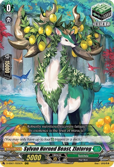 Sylvan Horned Beast Zlatorog (1055) [D-SS01] - Cardfight Vanguard Single