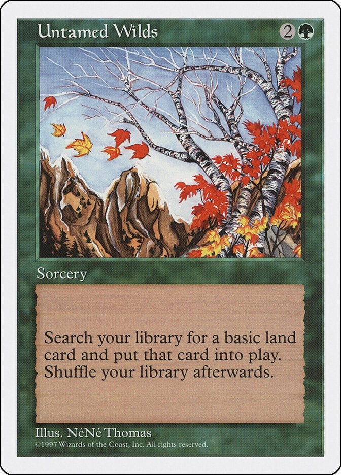 Untamed Wilds [5ED] - MTG Single