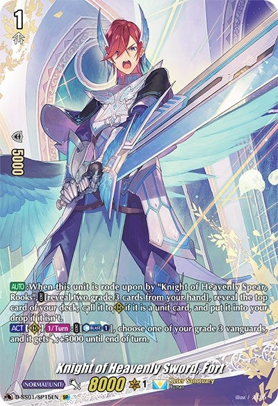 Knight of Heavenly Sword Fort (SP) (115) [D-SS01] - Cardfight Vanguard Single