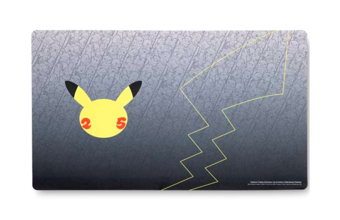 Pokemon TCG: Pokémon Celebration Gray Playmat - Playmats Sealed