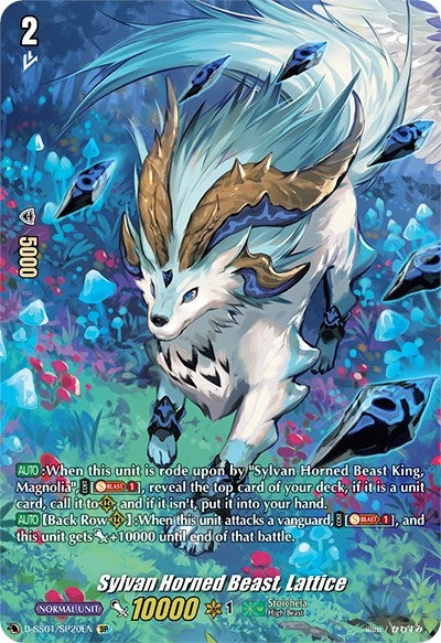 Sylvan Horned Beast Lattice (SP) (120) [D-SS01] - Cardfight Vanguard Single