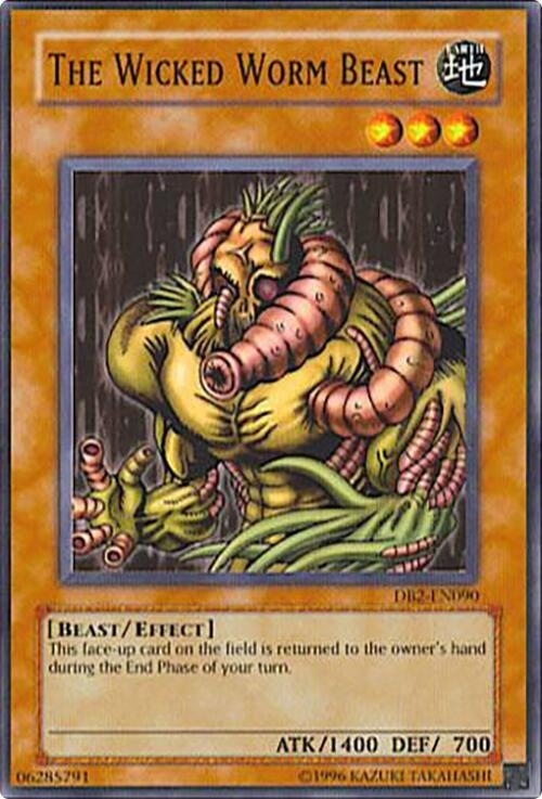 The Wicked Worm Beast (2090) - YuGiOh Single