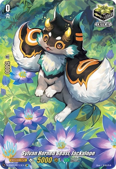 Sylvan Horned Beast Jackalope (SP) (123) [D-SS01] - Cardfight Vanguard Single