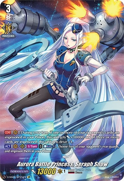 Aurora Battle Princess Seraph Snow (SP) (125) [D-SS01] - Cardfight Vanguard Single