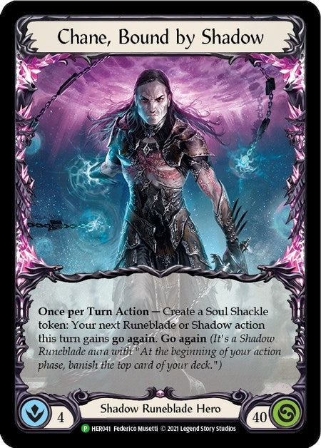 Chane Bound by Shadow (Rainbow) (41) [PR] - Flesh and Blood TCG Single